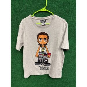 Vintage The Boondocks Adult Swim Comic Cartoon Anime Promo Shirt